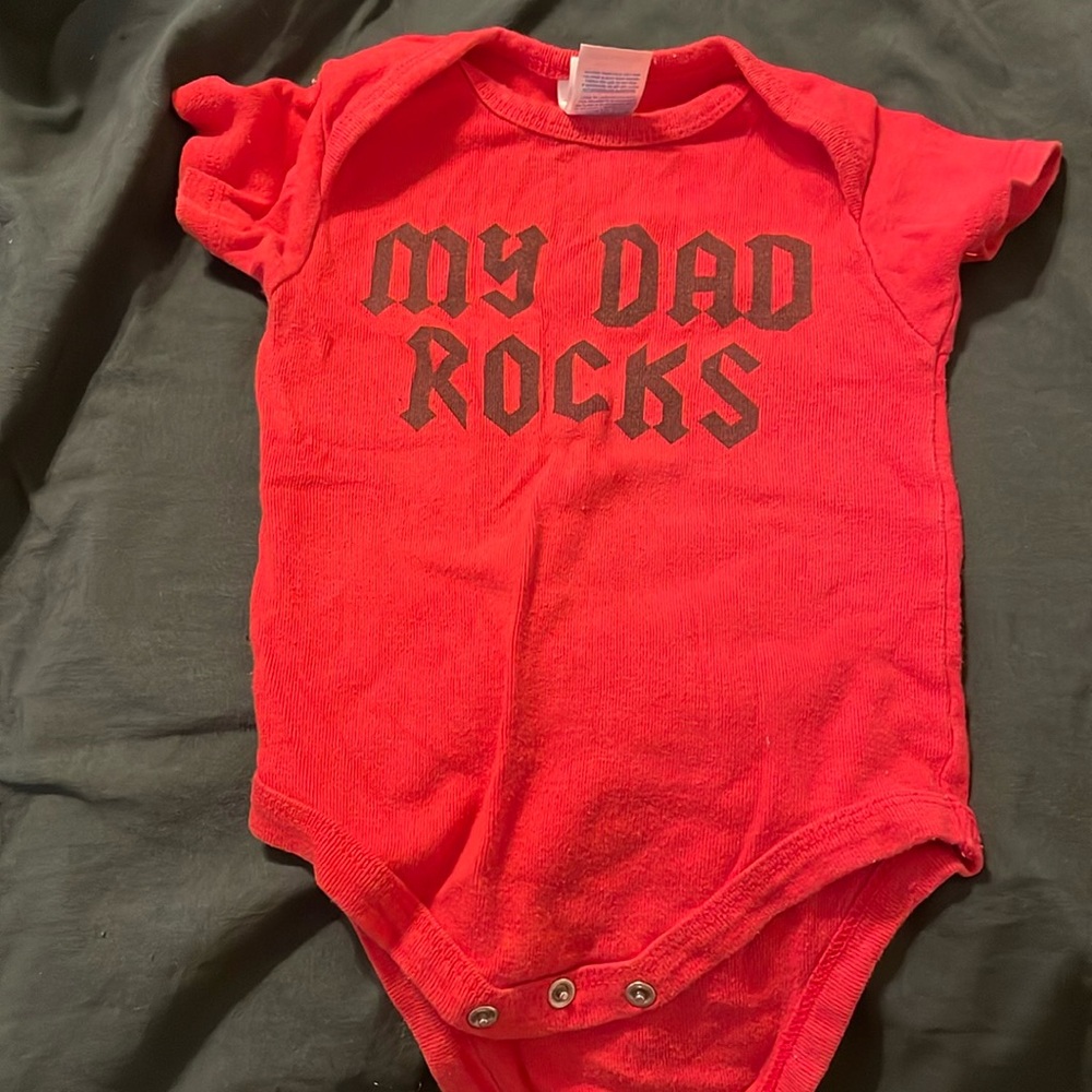 6 mo onesie